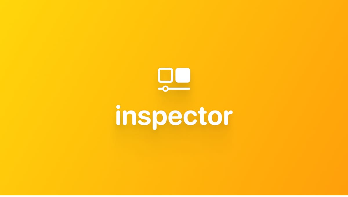 macOS｜使用 inspector 添加检查器视图