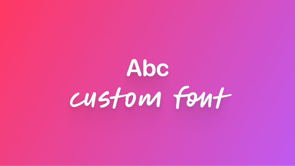 为 iOS 应用添加自定义字体