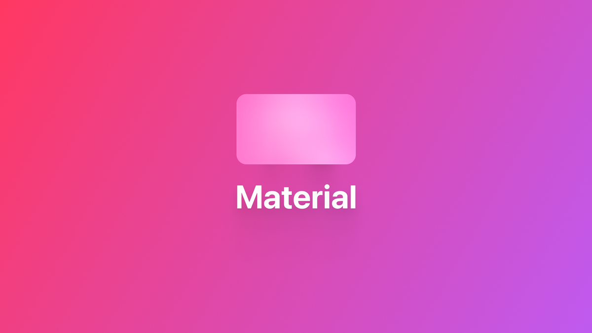 使用 Material 导致的卡顿问题