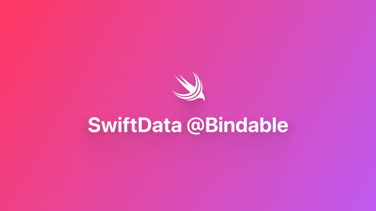 在 SwiftData 中使用 @Bindable 的性能问题