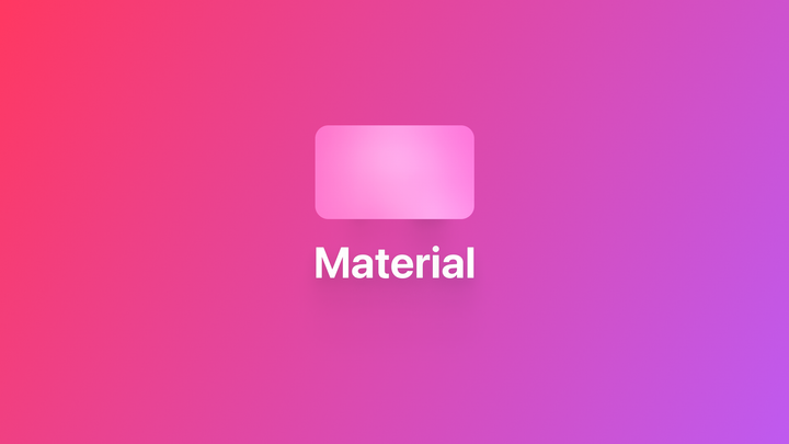 使用 Material 导致的卡顿问题