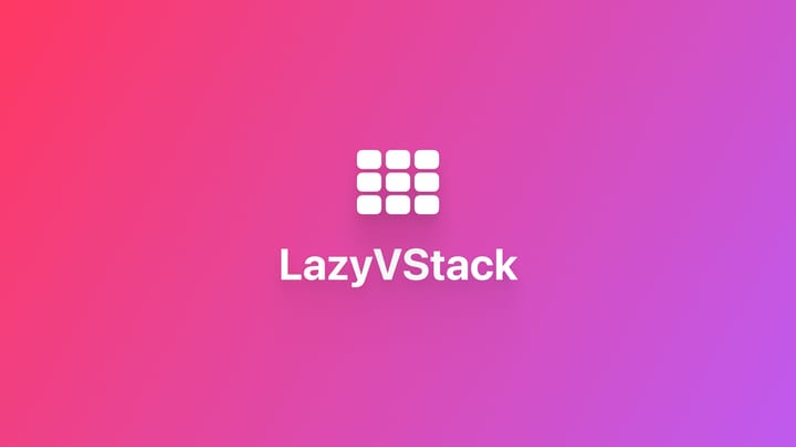使用 LazyVStack 创建瀑布流布局。