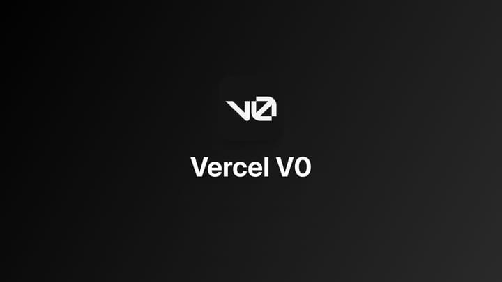 V0｜快速开发 Web 应用原型